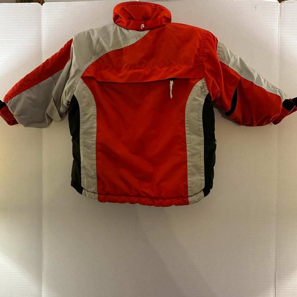 Outbrook Winter Jacket Baby 12M Orange Colorblock Insulated Parka Coat